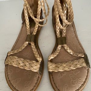 Born Concepts woven gladiator sandals size 7 $25